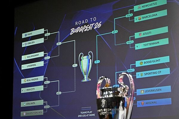 Real Madrid vs Manchester City en Octavos de Champions League